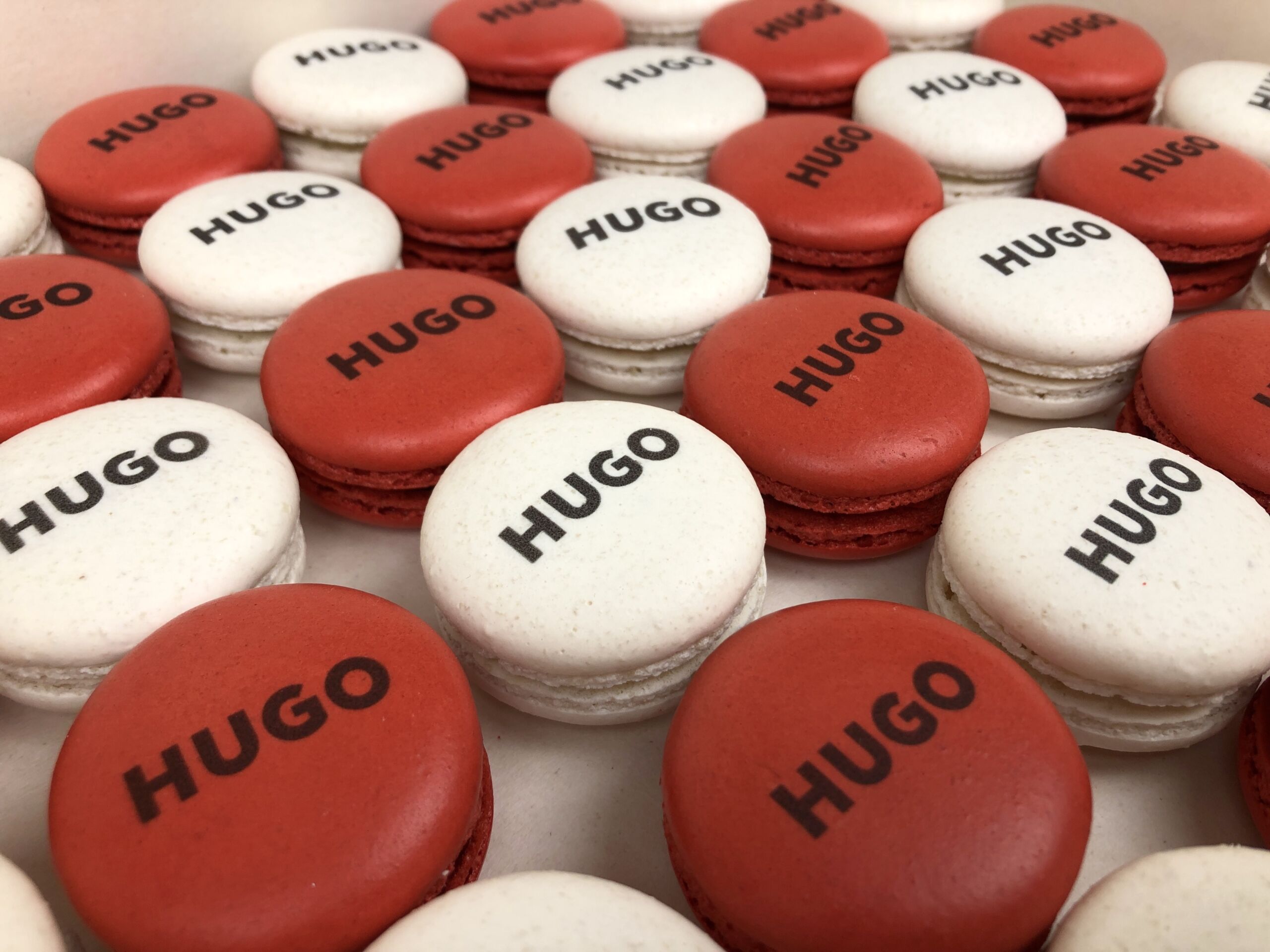 Macarons entreprise Hugo Boss